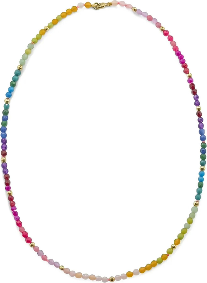 Robinson Pelham 18kt Yellow Gold Beaded Necklace