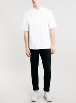 Thumbnail for your product : Topman 90's Oversized White Polo Shirt
