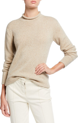 Ralph Lauren Collection Roll-Neck Long-Sleeve Cashmere Sweater 