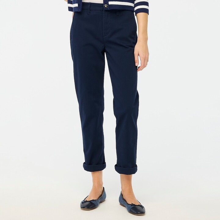 Women Navy Chino Pants | Shop The Largest Collection | ShopStyle