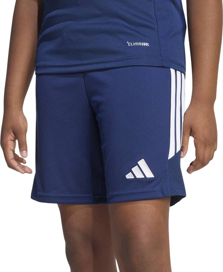 adidas Kids' Tiro 26 League Shorts, Small, Team Navy Blue 2/White