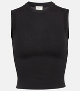 Thumbnail for your product : Saint Laurent Wool, cashmere, and silk blend top