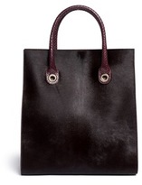 Thumbnail for your product : Nobrand 'Rita' pony hair snakeskin tote