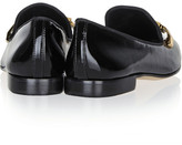Thumbnail for your product : Tory Burch Isaac embellished patent-leather slippers