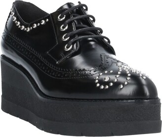 Janet Sport Lace-up Shoes Black - ShopStyle Flats