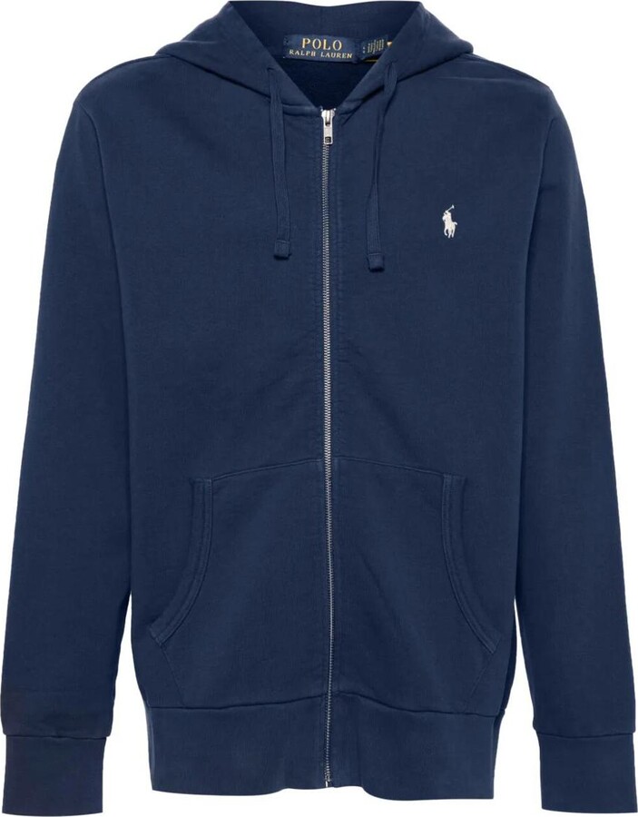 Polo Ralph Lauren Full-Zip Cotton Jersey Hoodie