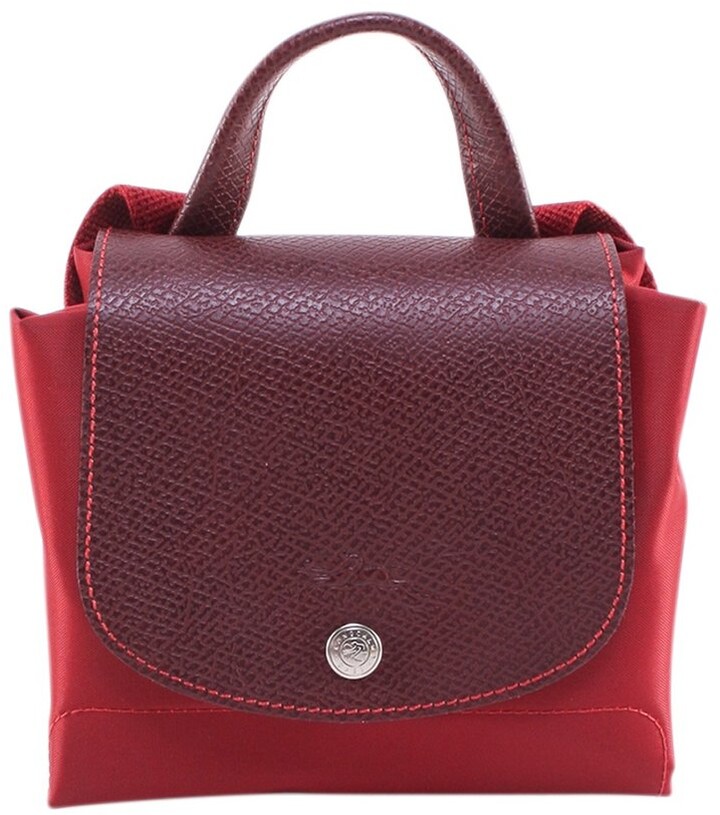 longchamp leather saddle bolsa