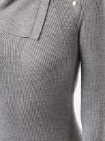 Thumbnail for your product : Paule Ka ribbed-knit dress