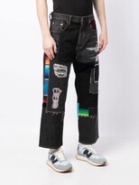 Thumbnail for your product : Junya Watanabe Patchwork Wide-Leg Jeans