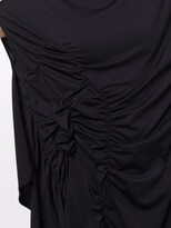 Thumbnail for your product : Simone Rocha Asymmetric Ruched Midi Dress