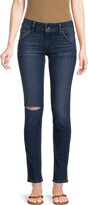 Thumbnail for your product : Hudson Collin Mid Rise Skinny Jeans