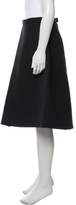 Thumbnail for your product : Ter Et Bantine Wool-Blend Knee-Length Skirt wool Wool-Blend Knee-Length Skirt