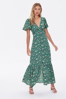 Thumbnail for your product : Forever 21 Floral Print Maxi Dress