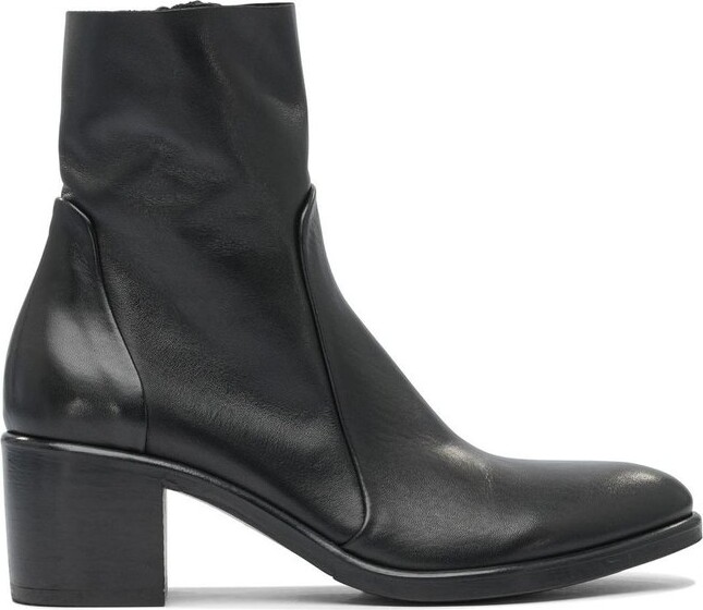 Strategia Block Heel Ankle Boots