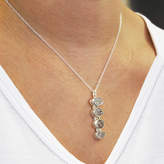 Thumbnail for your product : Embers Herkimer Diamond Silver Drop Pendant Necklace