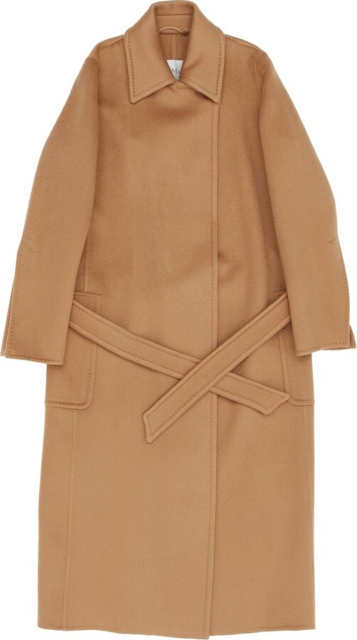 Max Mara Artur Button Detailed Belted Coat