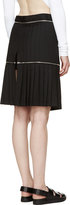 Thumbnail for your product : Hood by Air Black Zip-Off Convertible Kilt Shorts