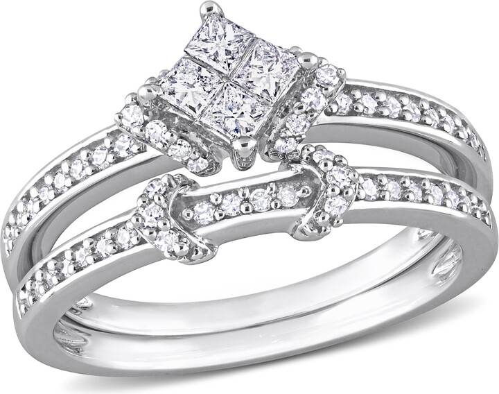 Julianna B. 1/2 CTW Diamond Bridal Ring Set