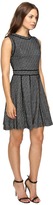 Thumbnail for your product : Adelyn Rae Fit and Flare Dress with Black Trim