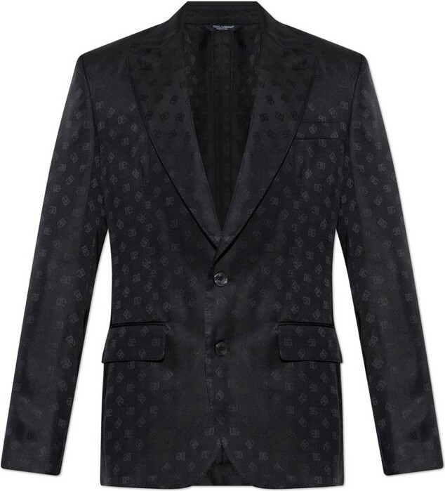 Dolce & Gabbana Monogram Jacquard Blazer