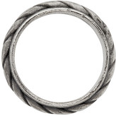 Thumbnail for your product : Ugo Cacciatori Silver Torchon Ring