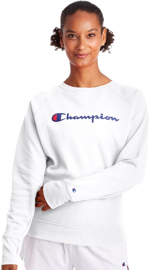 white champion sweater womens