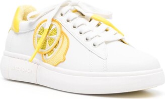 Kate Spade Lemon-Print Low-Top Sneakers