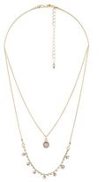 Thumbnail for your product : Charlotte Russe Layered Rhinestone Necklace