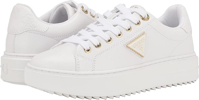 GUESS Denesa Women's Shoes White : 8 M Synthetic