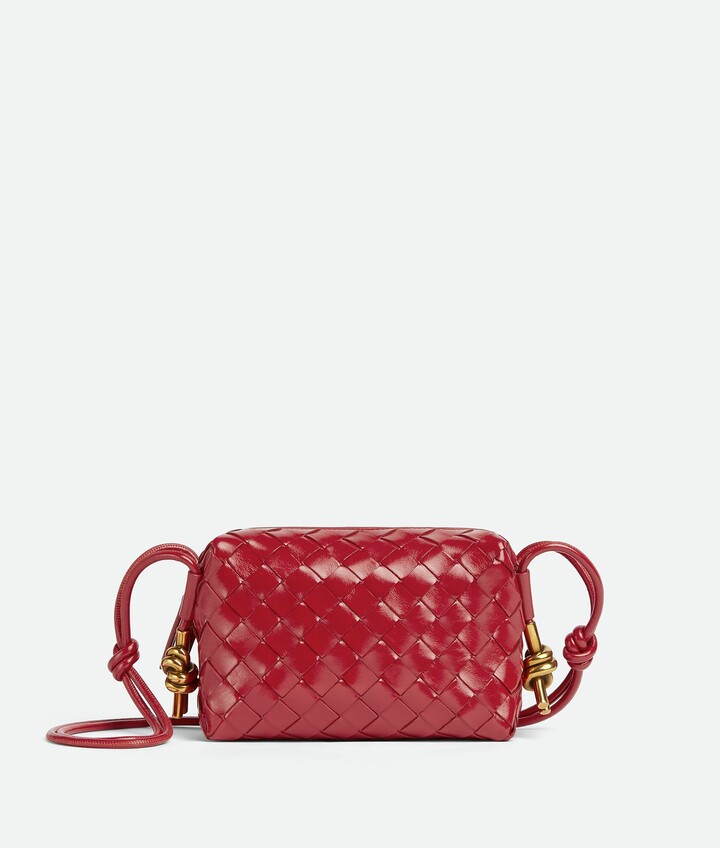 Shop BOTTEGA VENETA LOOP Mini loop camera bag (717519V2GV18847) by