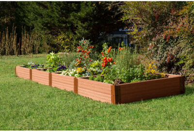 Frame It All 4' x 16' Composite Raised Garden Bed