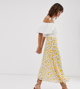 Thumbnail for your product : Ichi floral a-line skirt