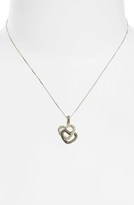 Thumbnail for your product : Judith Jack Pavé Heart Pendant Necklace