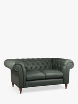 Thumbnail for your product : John Lewis & Partners Cromwell Chesterfield Small 2 Seater Leather Sofa