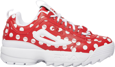 fila disruptor red velvet