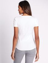 Thumbnail for your product : Marks and Spencer Pure Cotton Round Neck Short Sleeve T-Shirt
