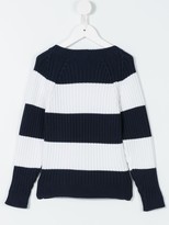 Thumbnail for your product : Il Gufo Striped Jumper