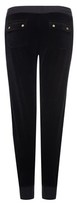 Thumbnail for your product : Juicy Couture Outlet - LOGO VELOUR VARSITY COUTURE ZUMA PANT