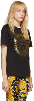 Versace Black Medusa Head T-Shirt