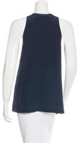 Thumbnail for your product : Barbara Bui Silk Embellished Top