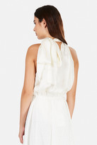 Thumbnail for your product : Zimmermann Gathered Bow Tie Blouse