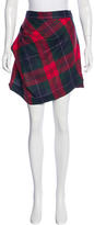 Thumbnail for your product : Vivienne Westwood Wool Plaid Skirt w/ Tags