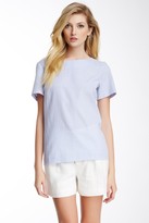 Thumbnail for your product : Trovata Birds of Paradis by Woven Short Sleeve Tee