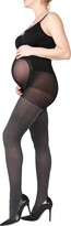 Thumbnail for your product : Me Moi Maternity Opaque Heather Tights