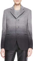 Thumbnail for your product : RED Valentino Ombre Wool Boyfriend Blazer