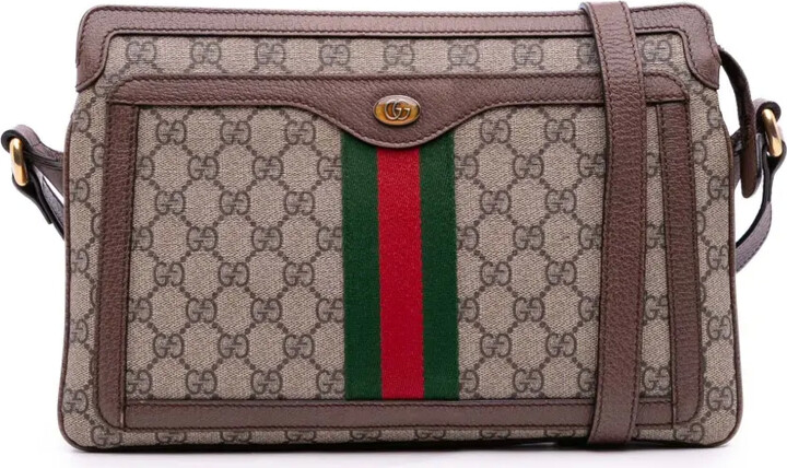 Gucci Pre-Owned 2016-2025 Medium GG Supreme Ophidia crossbody bag