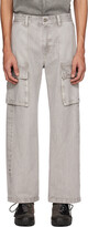 Thumbnail for your product : System Gray Vented Jeans