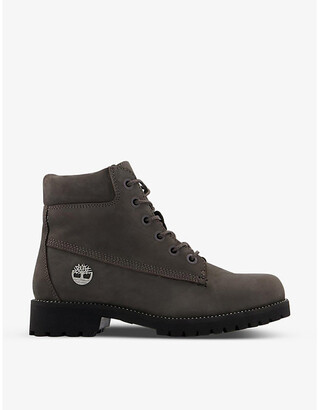 Timberland Slim Premium 6" nubuck-leather boots