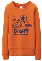 Thumbnail for your product : Uniqlo WOMEN Peanuts Sweat Long Sleeve Pullover