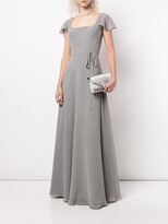 Thumbnail for your product : Marchesa Notte Bridal Flutter-Sleeve Bridesmaid Gown